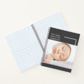 Carnet Photo bébé mignonne moderne | Citation de beauté (Intérieur)