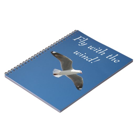 Carnet Photo bleu moderne Seagull (Côté gauche)