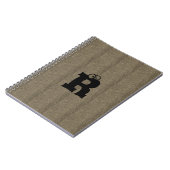 CARNET photo Brown Black CUTE Spiral MODERNE (Côté gauche)