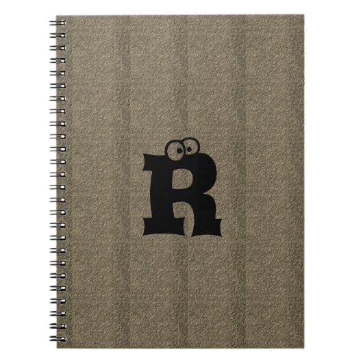 CARNET photo Brown Black CUTE Spiral MODERNE (Devant)