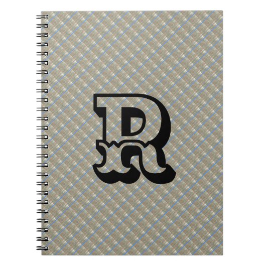 CARNET photo BROWN BLEU CUTE Spiral MODERNE (Devant)