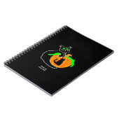 Carnet photo Citrouille de chat noir (Côté gauche)