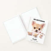 Carnet Photo collage chien animal fille blanche (Intérieur)