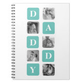 Carnet Photo Collage moderne Happy Fête des pères Cadeau (Devant)