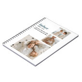 Carnet Photo Collage moderne Happy Fête des pères Cadeau (Côté gauche)