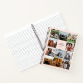 Carnet Photo Collage Simple Notebook Moderne (Intérieur)