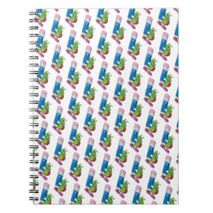 Carnet photo/Crayon de fixation mignon de la dame