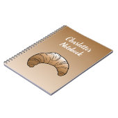 Carnet photo Croissant Spiral (Côté gauche)