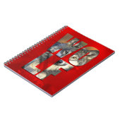 Carnet Photo d'animal de loup avec typographie (Côté gauche)