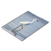 Carnet Photo d'art fin Aigrette (Côté gauche)