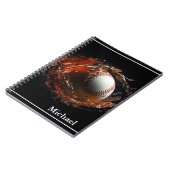Carnet Photo de baseball (Côté gauche)