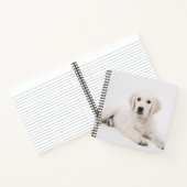 Carnet Photo de chiot Golden Retriever (Intérieur)
