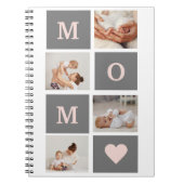 Carnet Photo de collection moderne Best Mom Pink & Grey C (Devant)