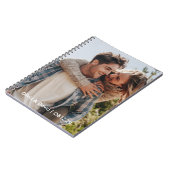 Carnet Photo de couple de mariage heureux (Côté gauche)