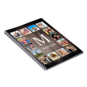 Carnet Photo de Custom Collage Rustic Farmhouse Family (Côté Droit)