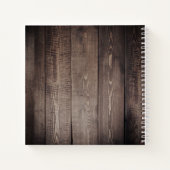 Carnet Photo de Custom Collage Rustic Farmhouse Love Fami (Dos)