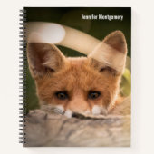 Carnet Photo de Cute Little Orange Fox (Devant)