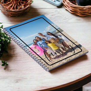Carnet Photo de famille personnalisée