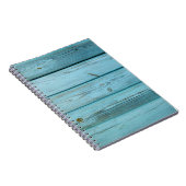 Carnet Photo de fond de planches vertes (Côté Droit)