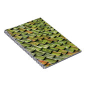 Carnet Photo de fond du toit de bardeaux vert (Côté Droit)