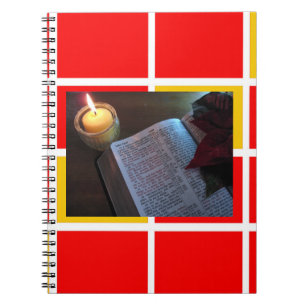 Carnet photo de la Bible et des bougies (80 pages