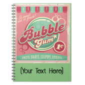 Carnet photo de la gomme à bulle (Devant)