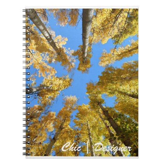Carnet photo de la spirale d'automne (Devant)