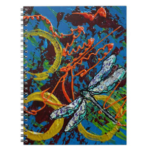 Carnet photo de la spirale de libellules
