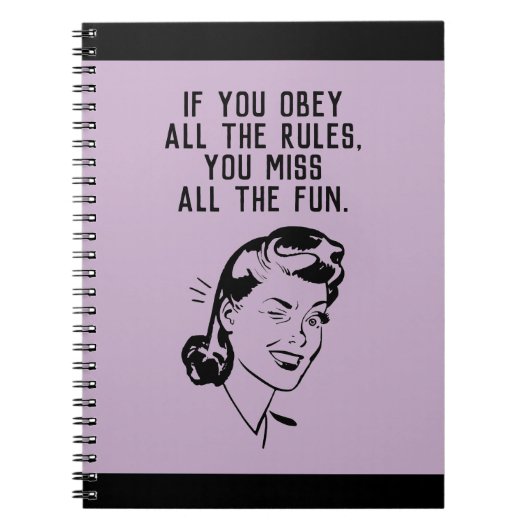 Carnet photo de la spirale de rupture de règle rét (Devant)