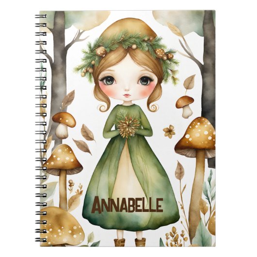 Carnet photo de la spirale des fées de bois (Devant)