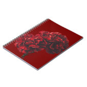 Carnet photo de la spirale des oeillets rouges (Côté gauche)