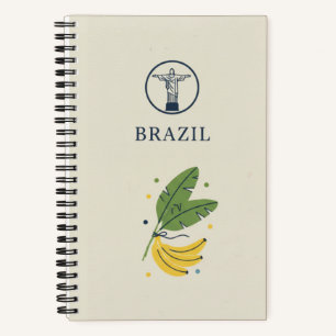 Carnet Photo de l'héritage du Brésil et de la feuille de 