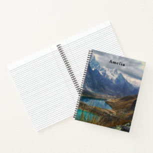 Carnet Photo de montagnes alpines panoramiques