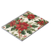 Carnet photo de Noël Holly & Berries Spiral (Côté gauche)