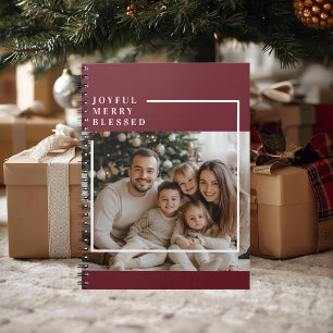 Carnet Photo de Noël Joyeux et Bénit