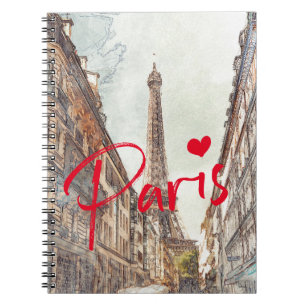 Carnet Photo de Paris Spiral