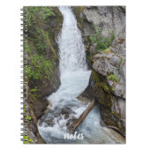 Carnet Photo de paysage de cascade immaculée (Devant)