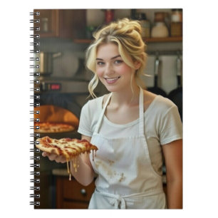 Carnet Photo de pizza en train de manger Personnaliser