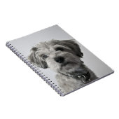 Carnet Photo de portrait de chiot de Schnauzer (Côté Droit)