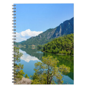Carnet Photo de réflexion sur la montagne du lac pittores