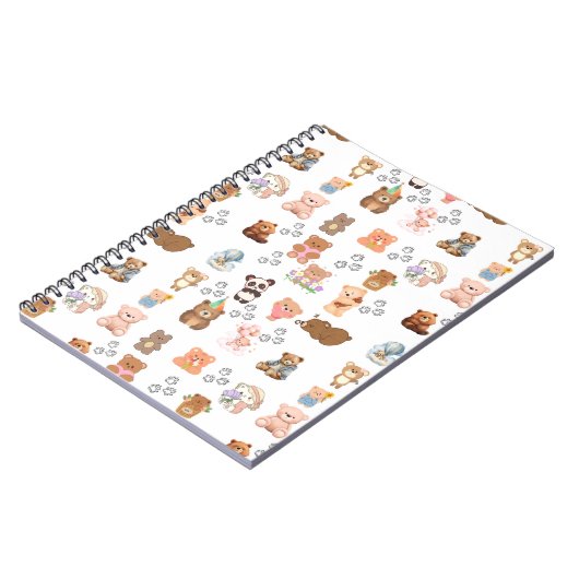 Carnet photo design sans ours à thème Ours (Côté gauche)