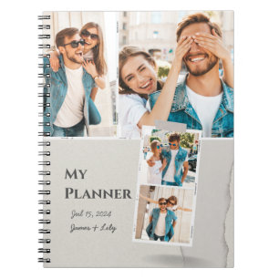 Carnet photo du planificateur mignon