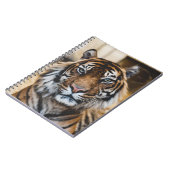 CARNET PHOTO DU VISAGE DE TIGER (Côté gauche)