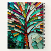 Carnet photo d'un arbre en vitrail (Dos)