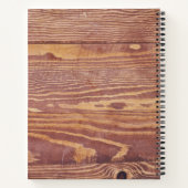 Carnet Photo d'un magnifique cheval blanc en hiver (Dos)