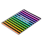carnet photo en arc-en-ciel (Côté gauche)