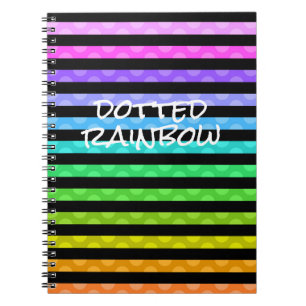 carnet photo en arc-en-ciel