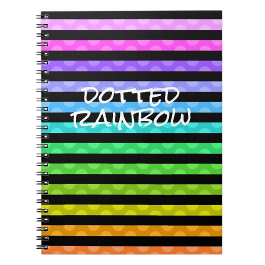 carnet photo en arc-en-ciel (Devant)