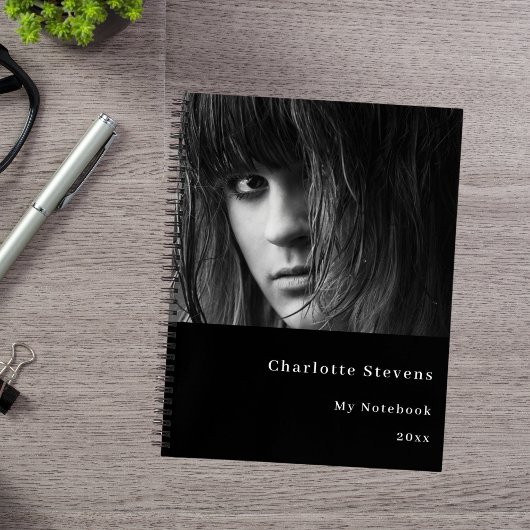 Carnet Photo en noir et blanc