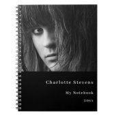 Carnet Photo en noir et blanc (Devant)